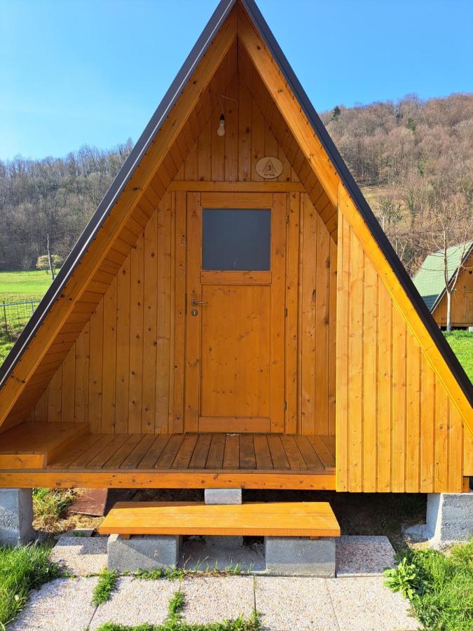 Glamping Hiske Petrin Hotel Tolmin Exterior foto