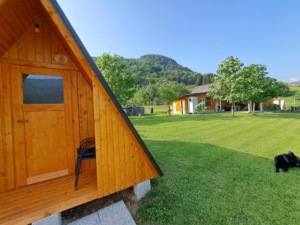 Glamping Hiske Petrin Hotel Tolmin Exterior foto