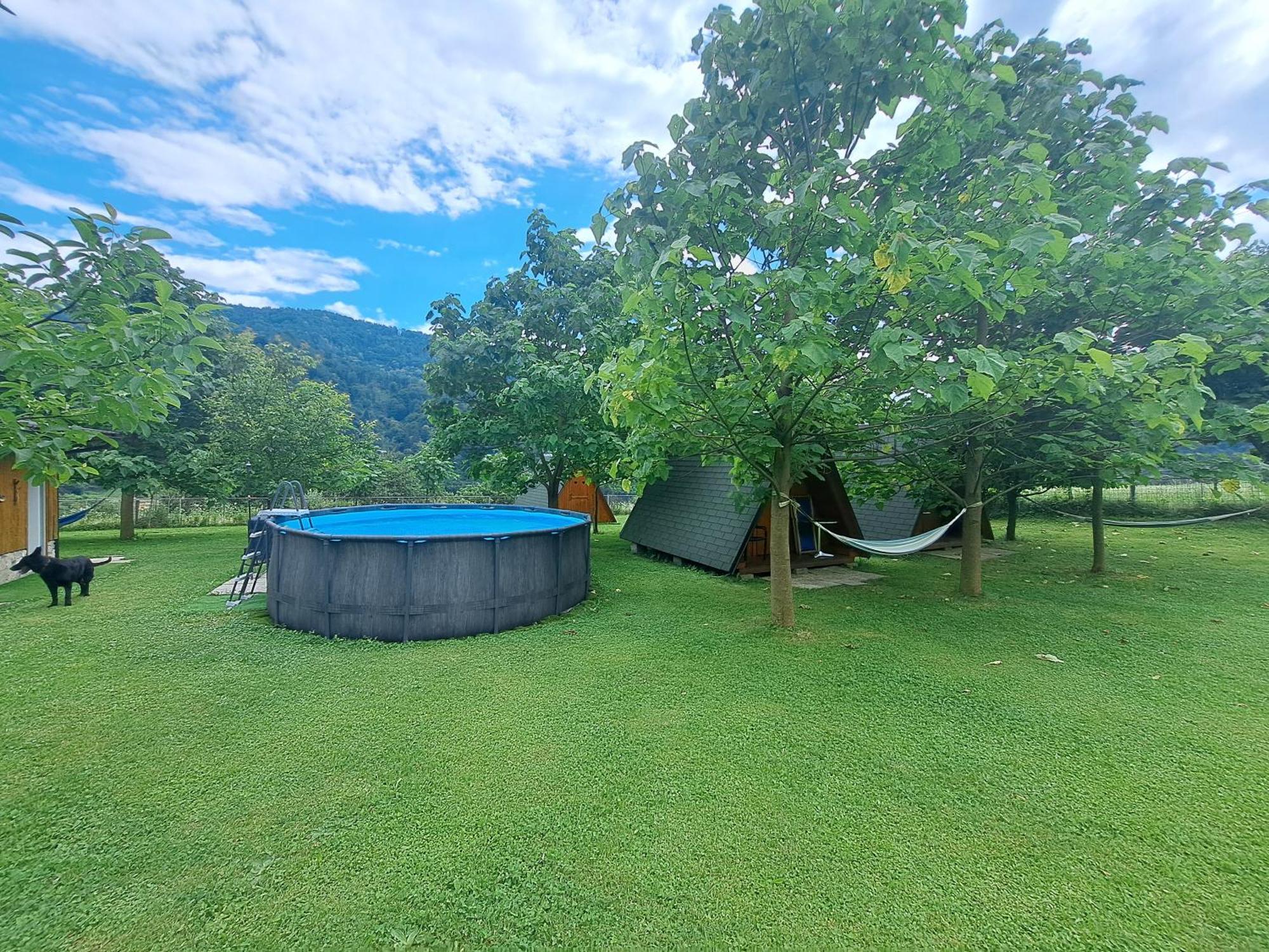 Glamping Hiske Petrin Hotel Tolmin Exterior foto